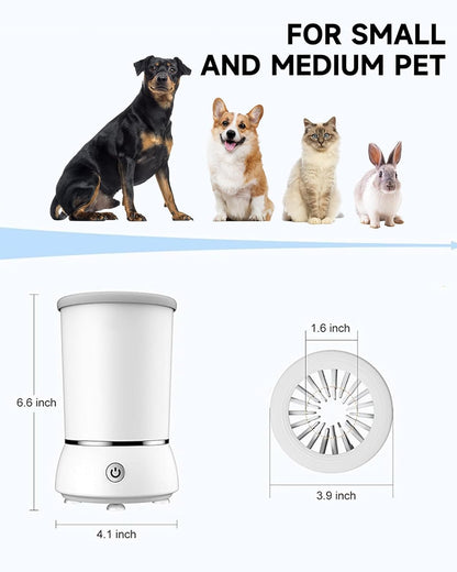 Automatic Dog Paw Cleaner - Electric Paw Washer Cup