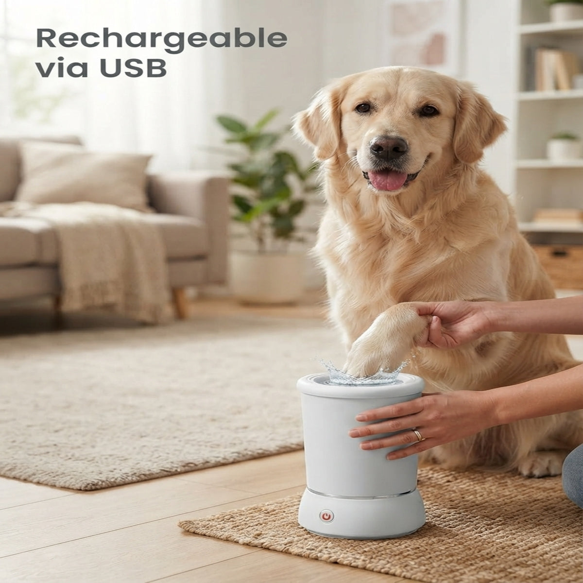 Electric Paw Washer Cup